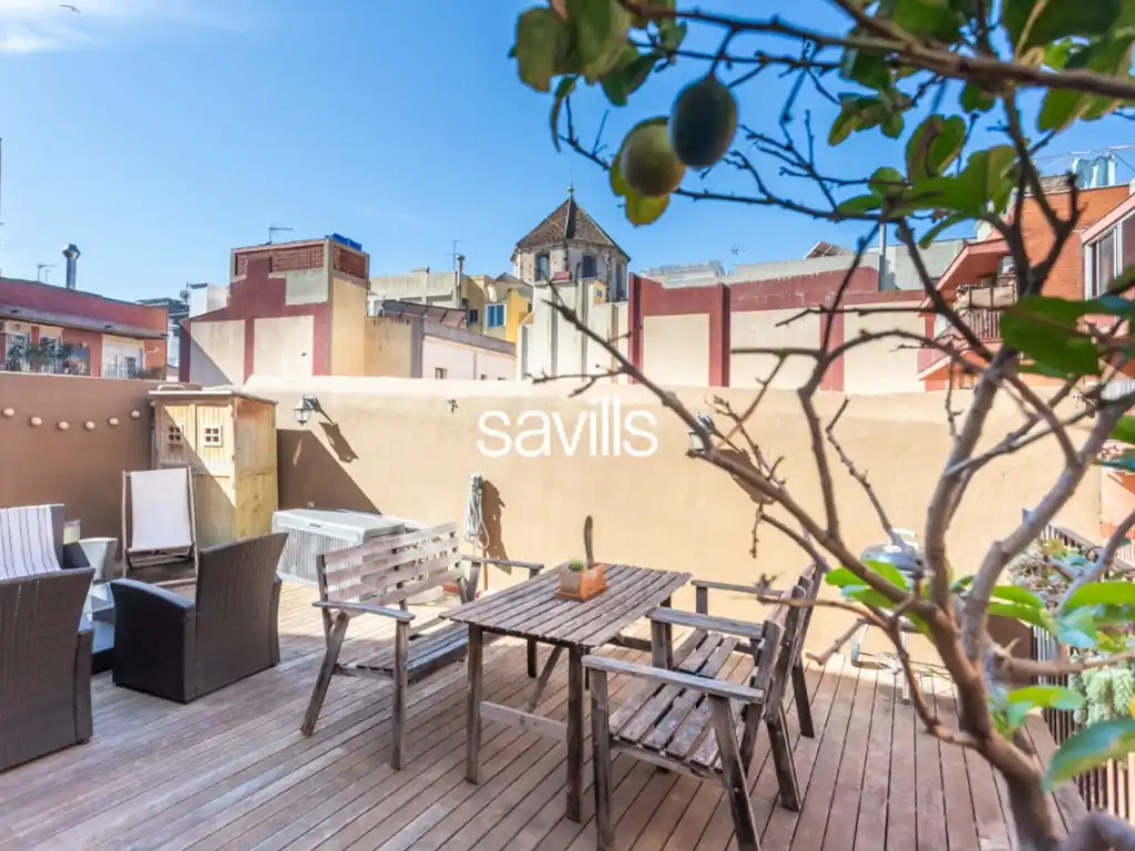 Terraza de Apartamento en venta en Barcelona con Aire acondicionado y Terraza