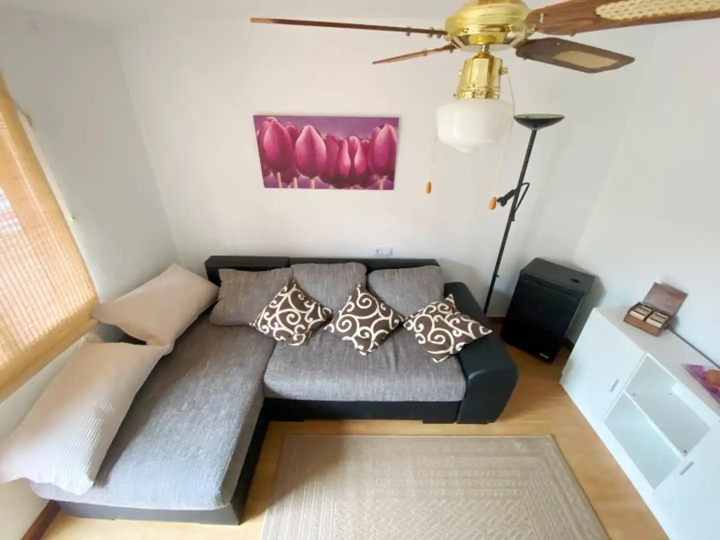 Living room of Flat for rent in Alfoz de Lloredo  with Heating and Furnished