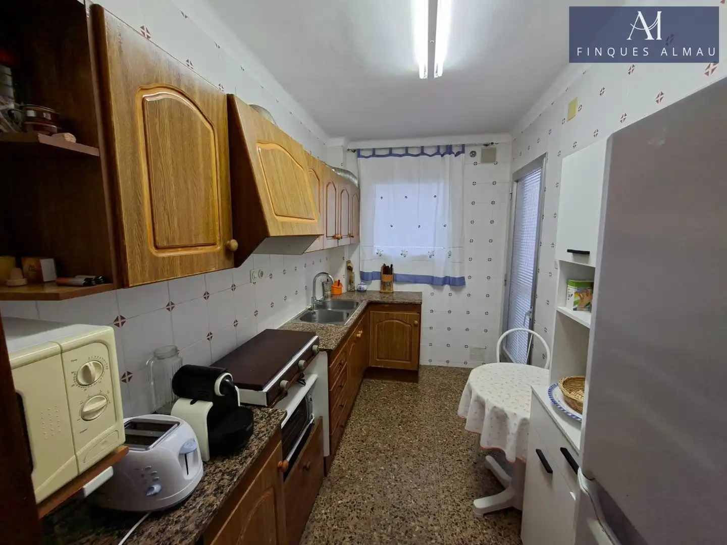 Kitchen of Flat for sale in Sant Pere de Ribes  with Terrace, Storage room and Furnished