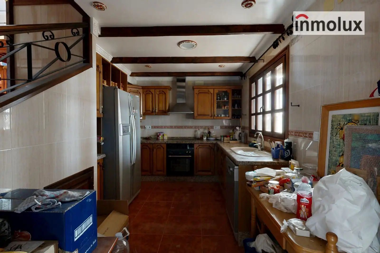 Cocina de Casa o chalet en venta en Alicante / Alacant con Terraza