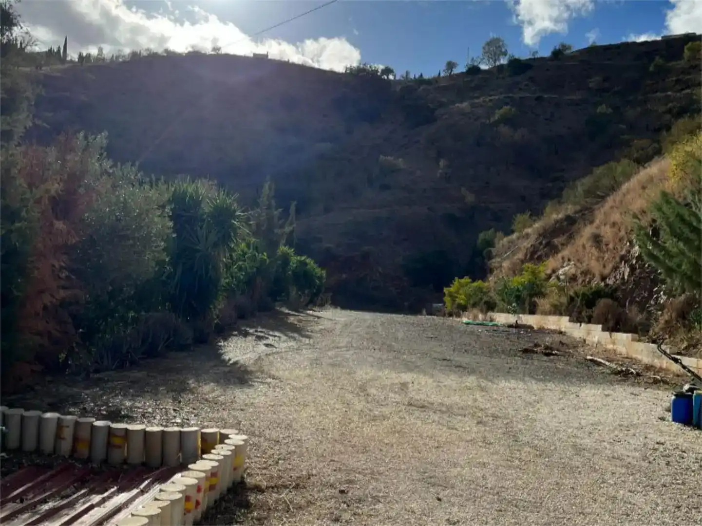 Vista exterior de Finca rústica en venda en Casabermeja amb Piscina