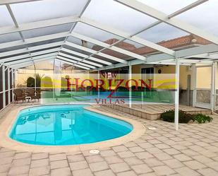 Swimming pool of House or chalet for sale in Partaloa  with Air Conditioner, Terrace and Swimming Pool