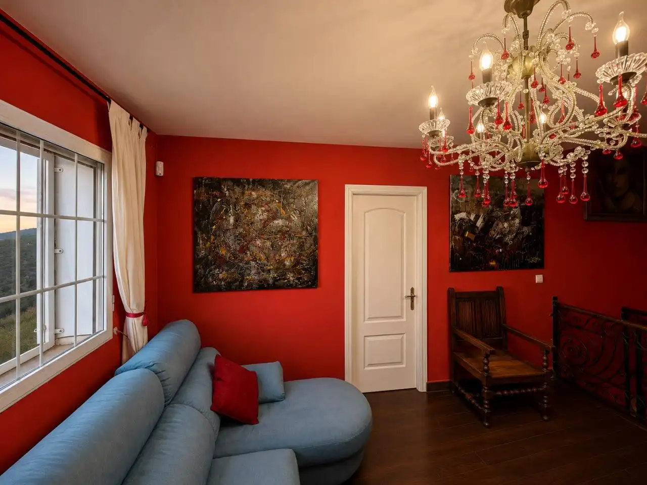Living room of Houses for sale in Torremocha de Jarama  with Heating, Private garden and Terrace