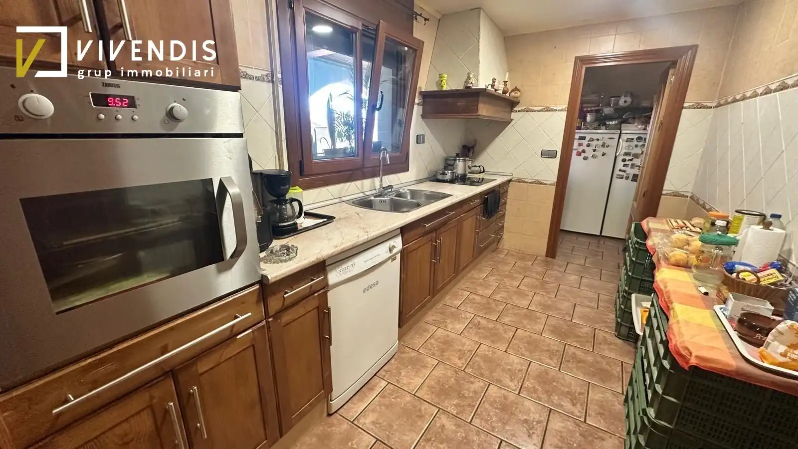 Cocina de Casa o chalet en venta en Fraga con Aire acondicionado, Calefacción y Jardín privado