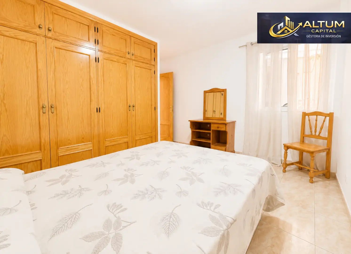 Bedroom of Flat for sale in Arona  with Storage room, Furnished and Washing machine