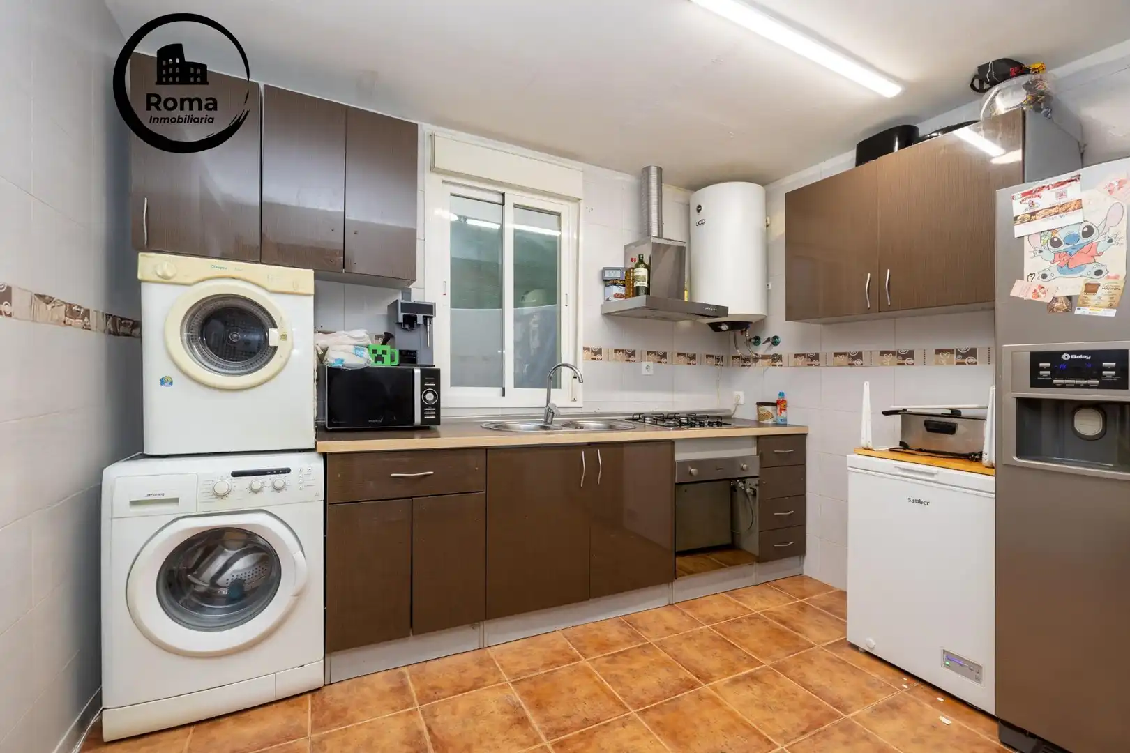 Küche von Wohnung zum Verkauf in Cijuela mit Klimaanlage, Terrasse und Abstellraum