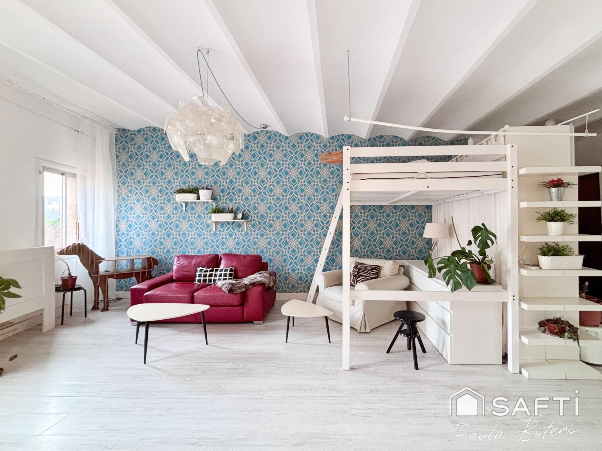 Bedroom of Flat for sale in  Barcelona Capital  with Air Conditioner, Heating and Balcony