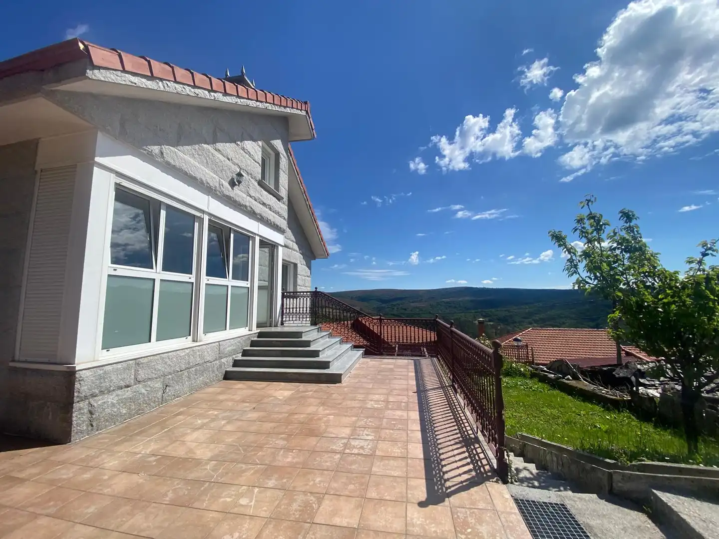 Terraza de Casa o chalet en venta en O Irixo con Calefacción, Jardín privado y Parquet
