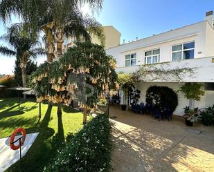 Vista exterior de Casa adosada en venda en Málaga Capital amb Aire condicionat, Calefacció i Jardí privat