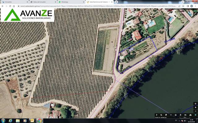 Finca rústica en Venta en Valverde de Mérida