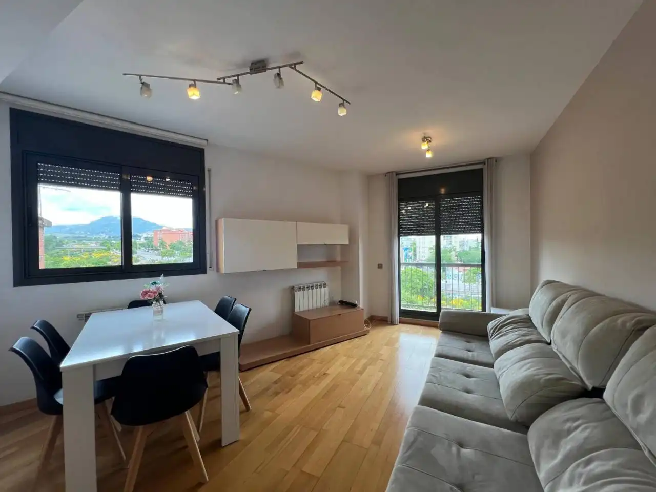 Sala d'estar de Pis en venda en Terrassa amb Aire condicionat, Calefacció i Parquet