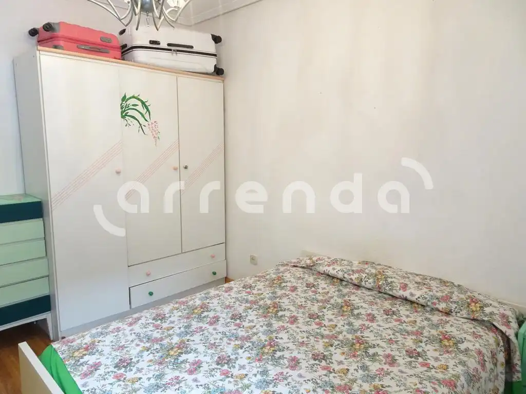 Bedroom of Flat for rent in Santander  with Heating and Furnished