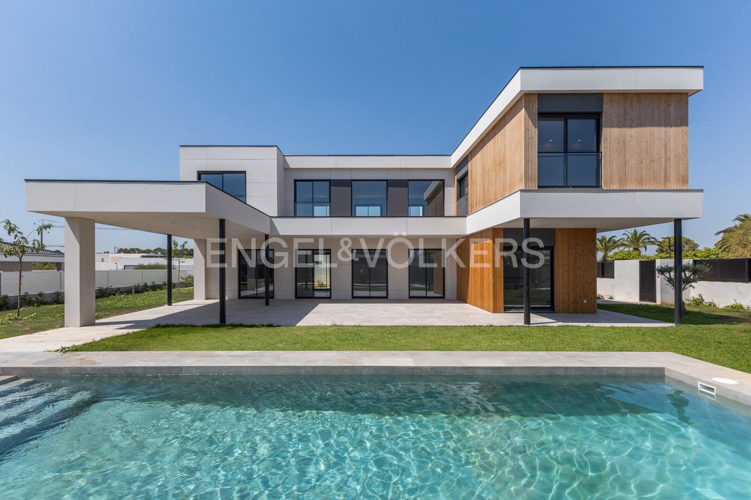 Exterior view of House or chalet to rent in Bétera  with Air Conditioner, Heating and Private garden