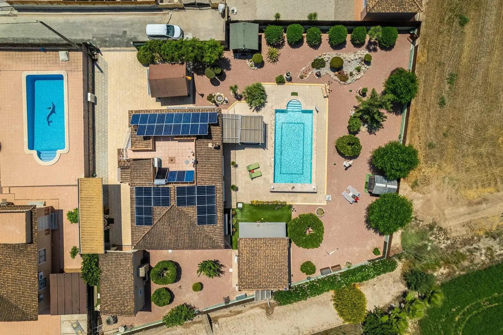 Exterior view of Houses for sale in Catral  with Heating, Private garden and Terrace
