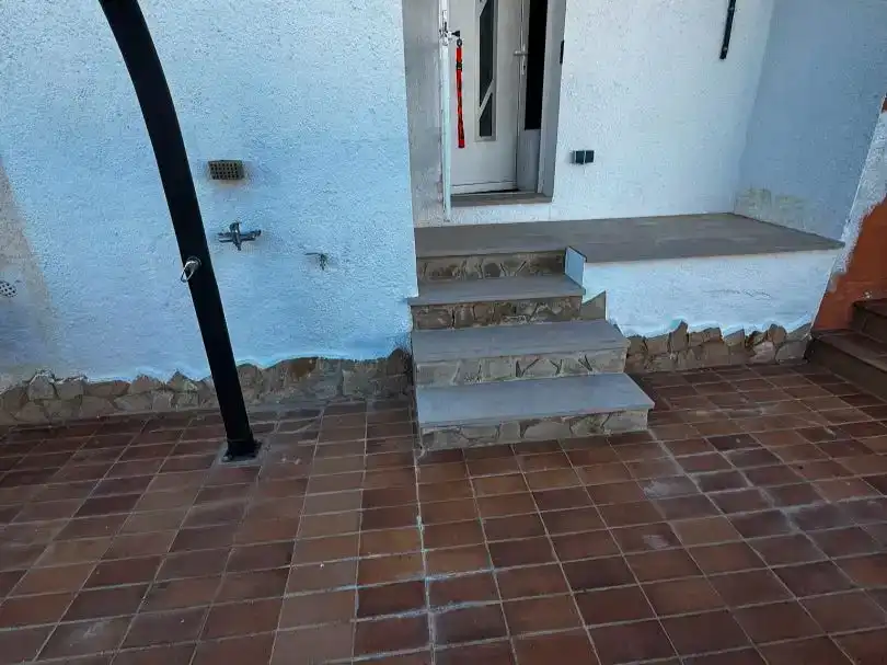 Terrassa de Casa adosada en venda en Empuriabrava amb Aire condicionat i Balcó