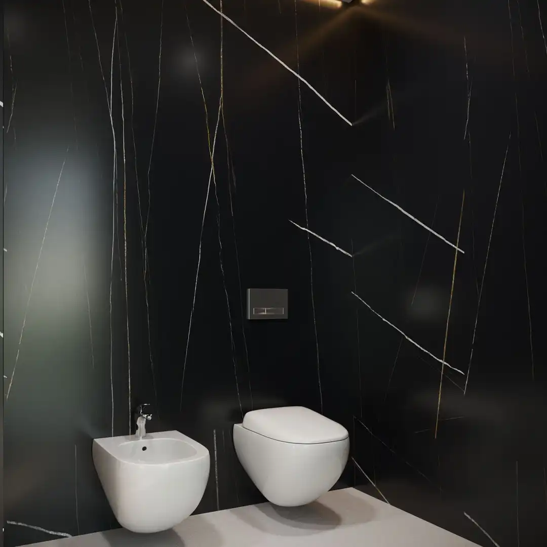 Baño de Casa o chalet en venta en Marbella con Aire acondicionado, Calefacción y Jardín privado