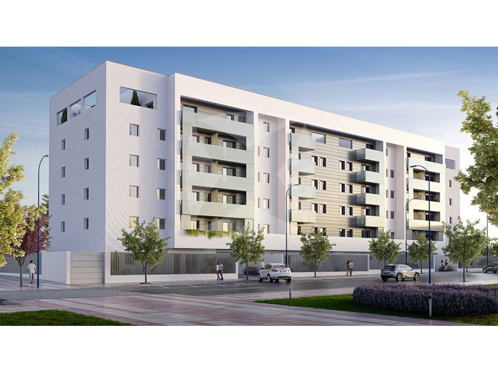 Exterior view of Flat for sale in Badajoz Capital  with Air Conditioner, Private garden and Terrace