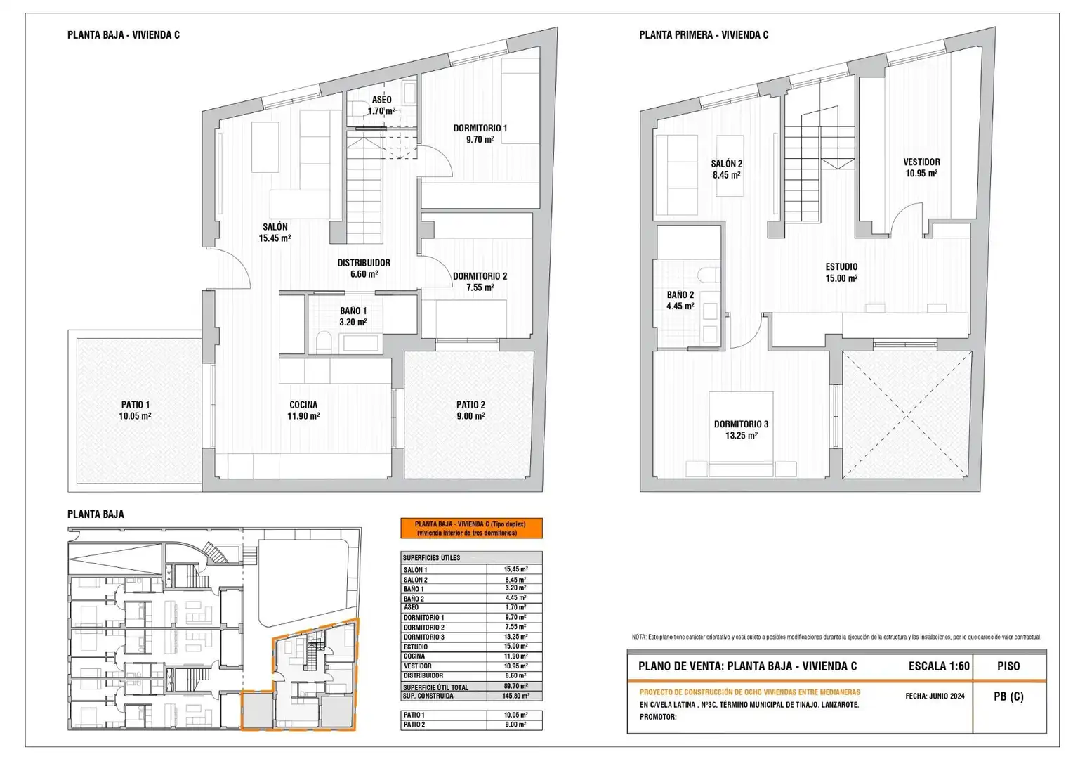 Apartment zum Verkauf in Tinajo, imagen 20