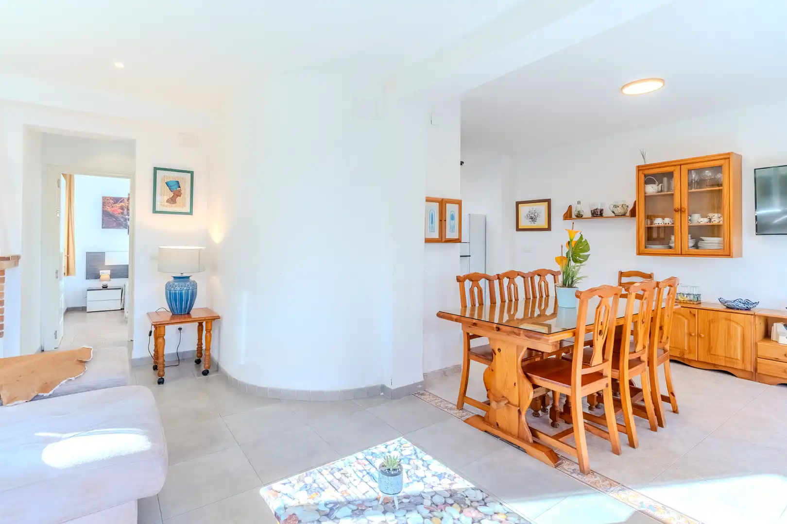 Comedor de Casa o chalet en venta en L'Ametlla de Mar  con Aire acondicionado, Calefacción y Jardín privado