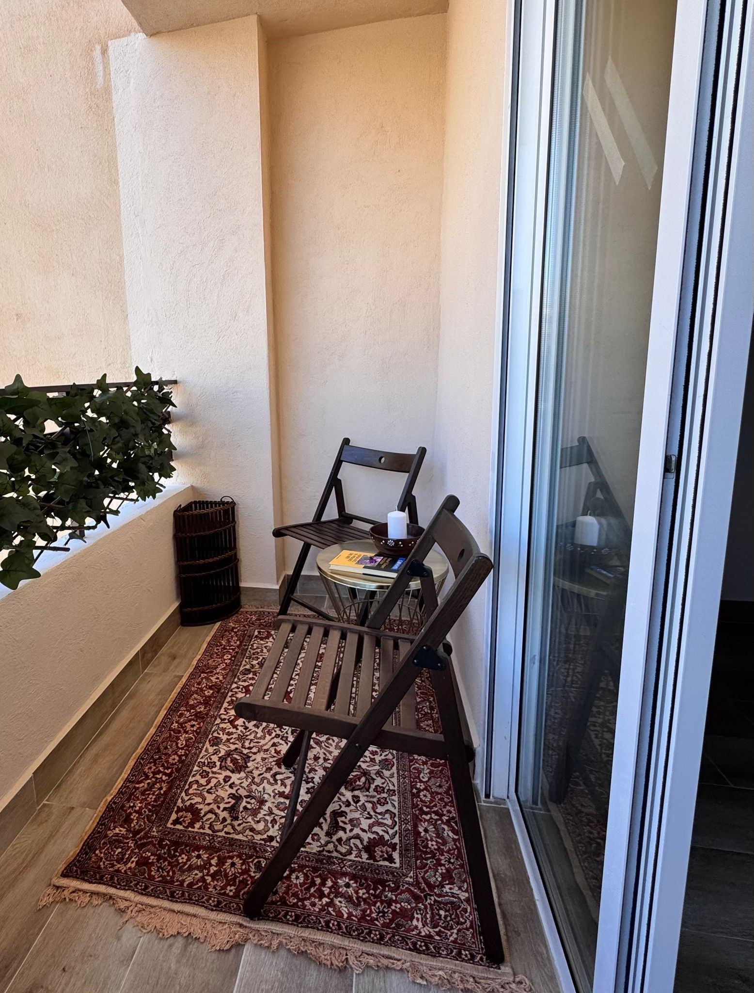 Balcony of Flat for sale in Málaga Capital  with Air Conditioner, Heating and Furnished