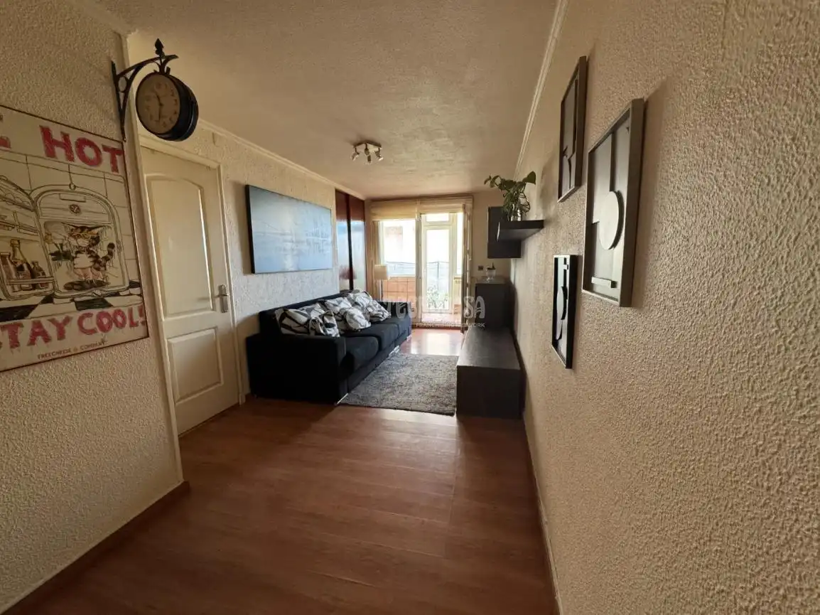 Living room of Flat for sale in Miengo  with Parquet flooring and Terrace