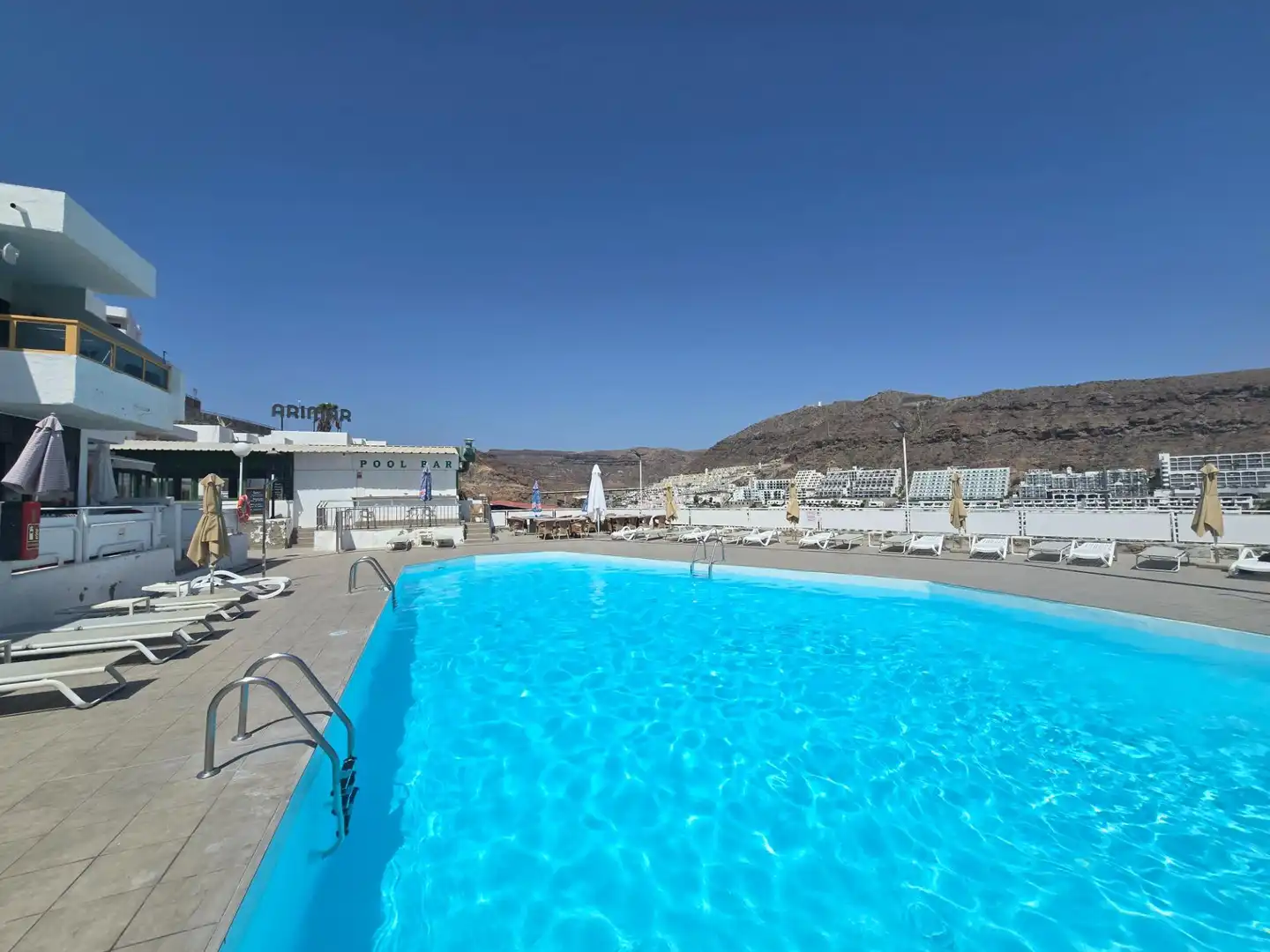 Swimming pool of Apartments for rent in Mogán  with Furnished, Balcony and Alarm