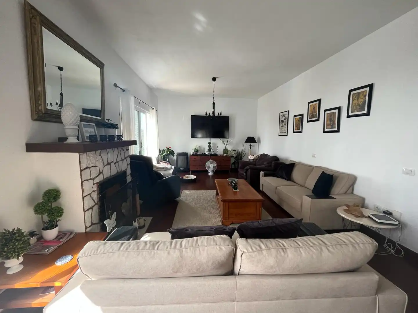 Living room of Houses for sale in Santa Úrsula  with Private garden, Terrace and Swimming Pool
