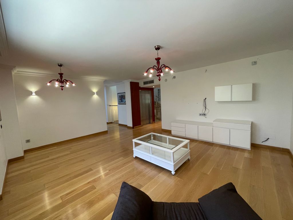 Living room of House or chalet for sale in  Murcia Capital  with Air Conditioner, Heating and Parquet flooring