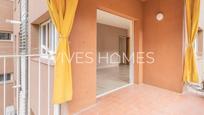 Balcony of Flat for sale in Sant Vicenç de Montalt  with Air Conditioner, Private garden and Parquet flooring
