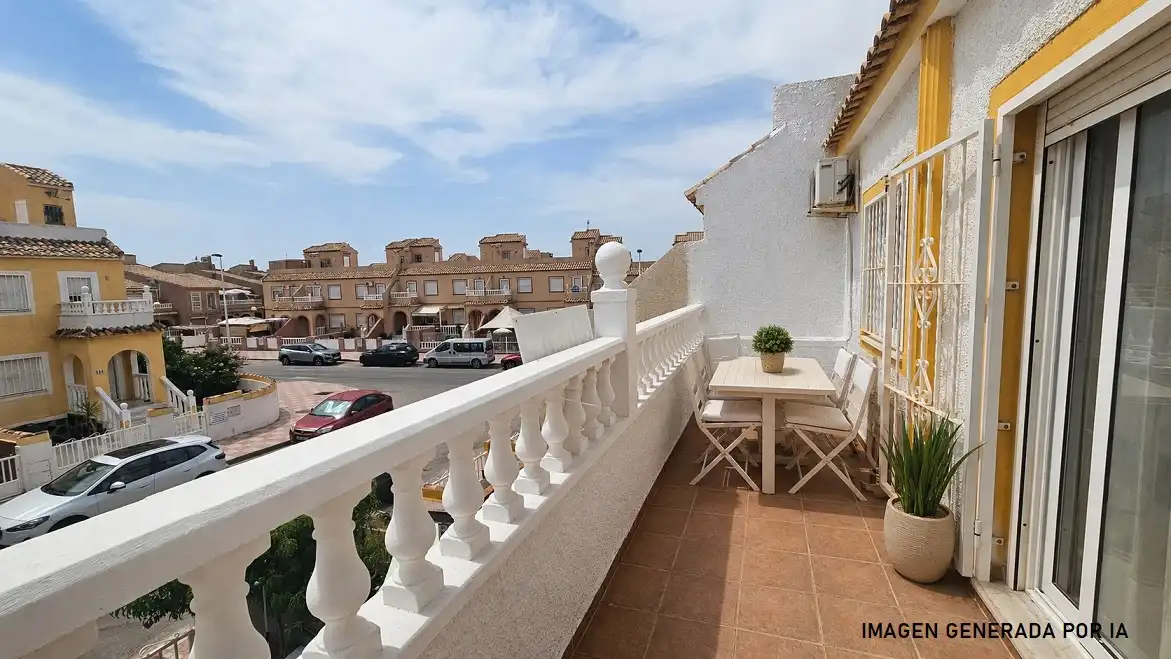 Terrace of Apartments for sale in Santa Pola  with Terrace, Furnished and Balcony