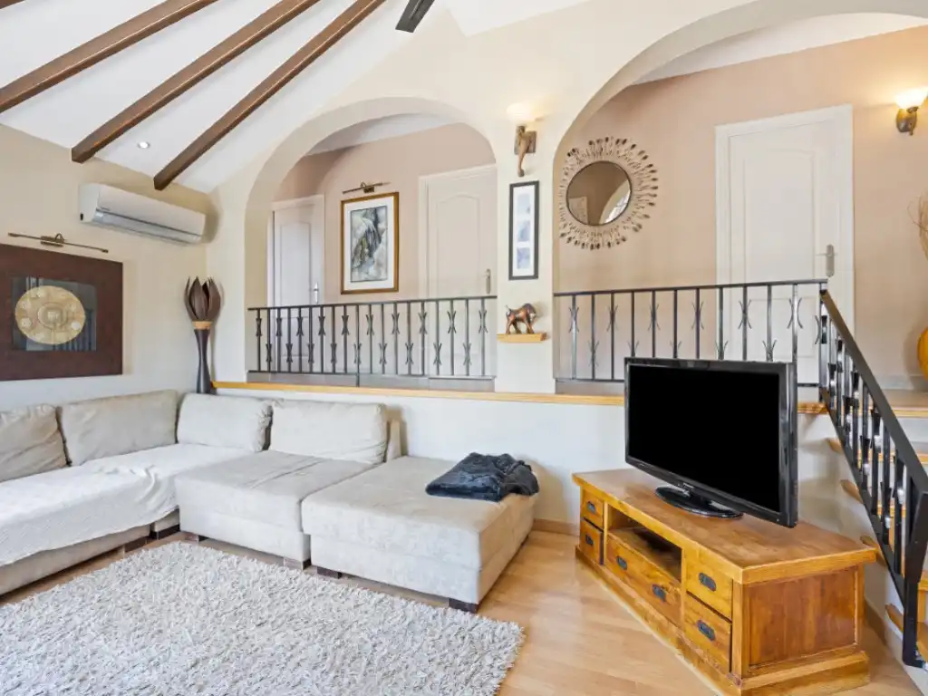 Sala d'estar de Casa o xalet en venda en Jávea / Xàbia amb Aire condicionat, Calefacció i Balcó
