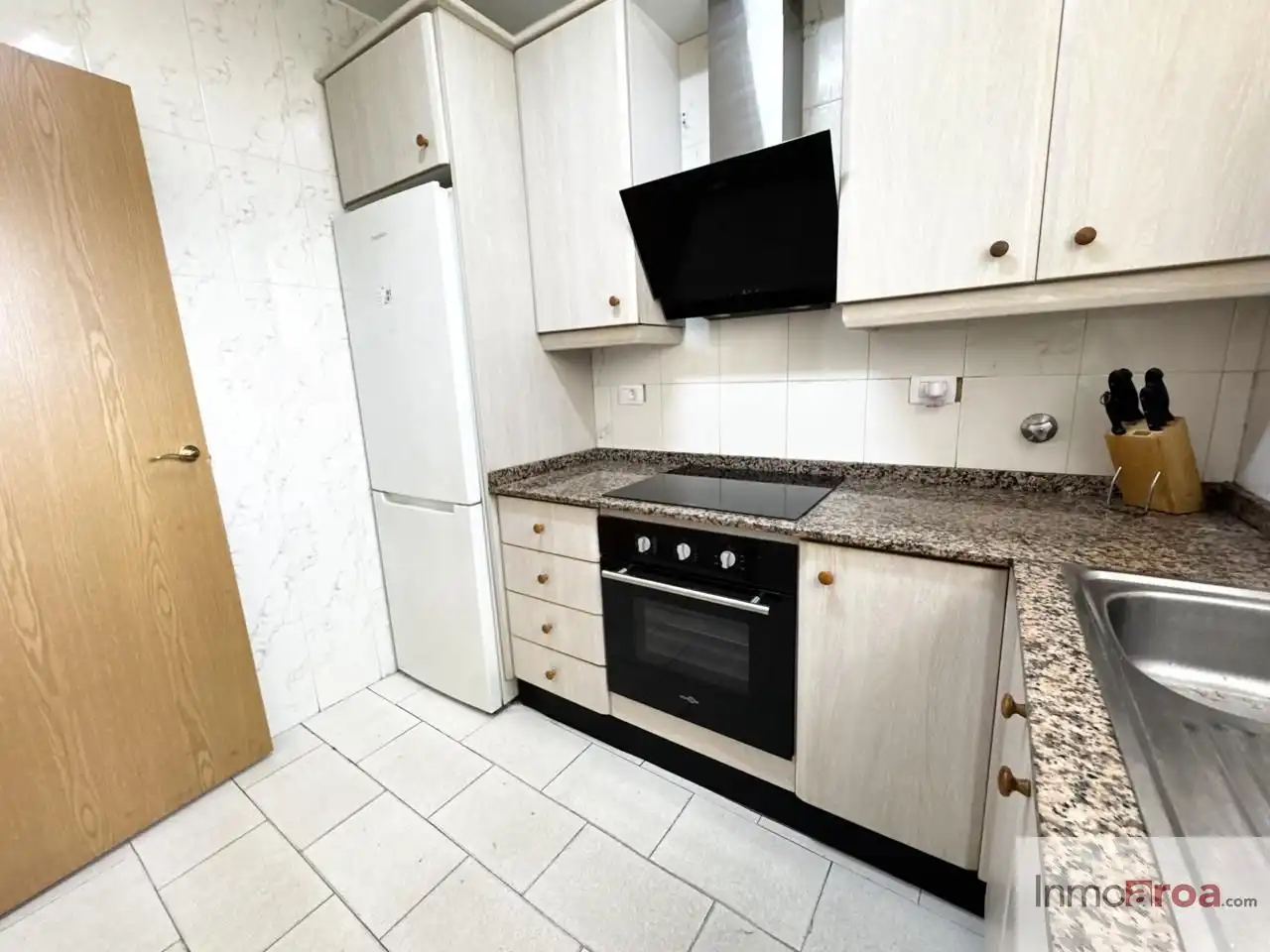Küche von Wohnung zur Miete in Benicasim / Benicàssim mit Klimaanlage, Heizung und Terrasse