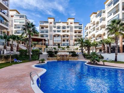 Swimming pool of Apartment for sale in Guardamar del Segura  with Air Conditioner, Heating and Private garden