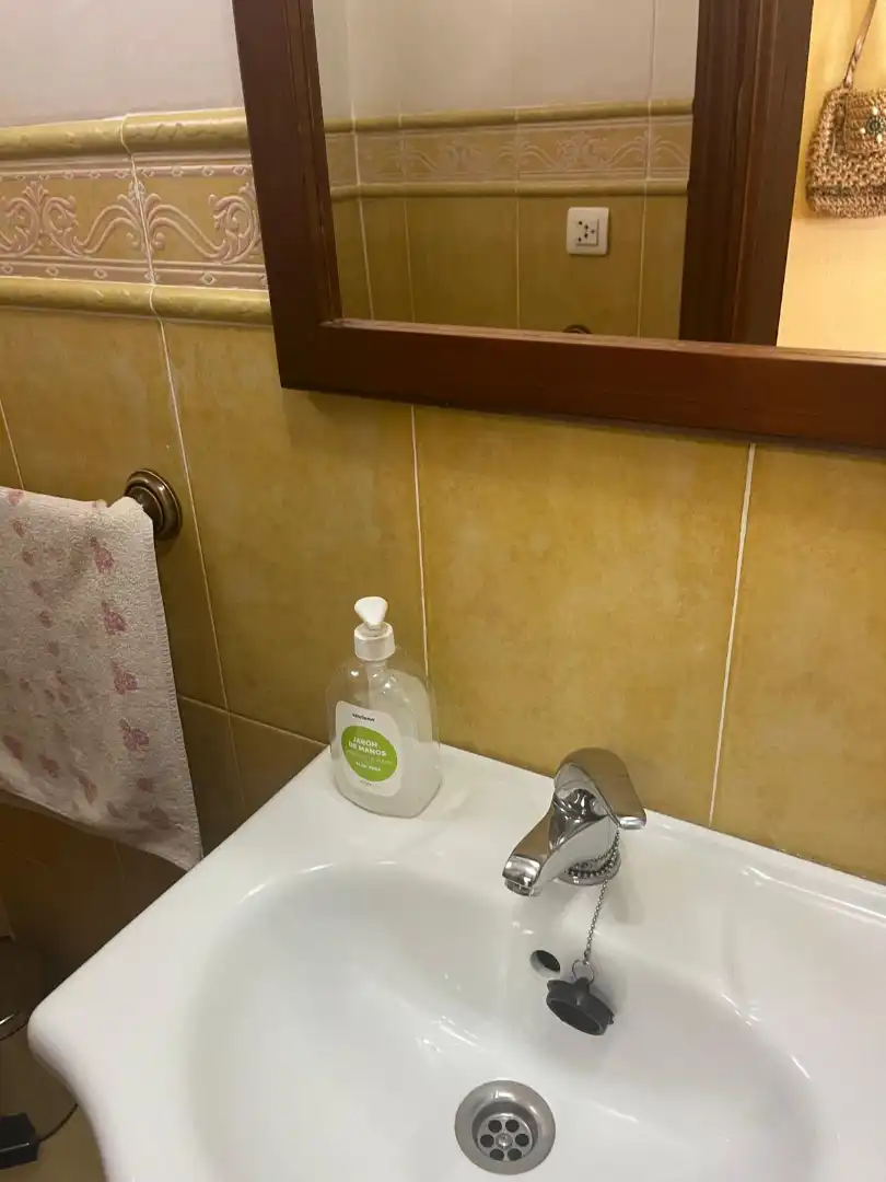 Bathroom of Houses for rent in Comares  with Furnished, Washing machine and Pets allowed
