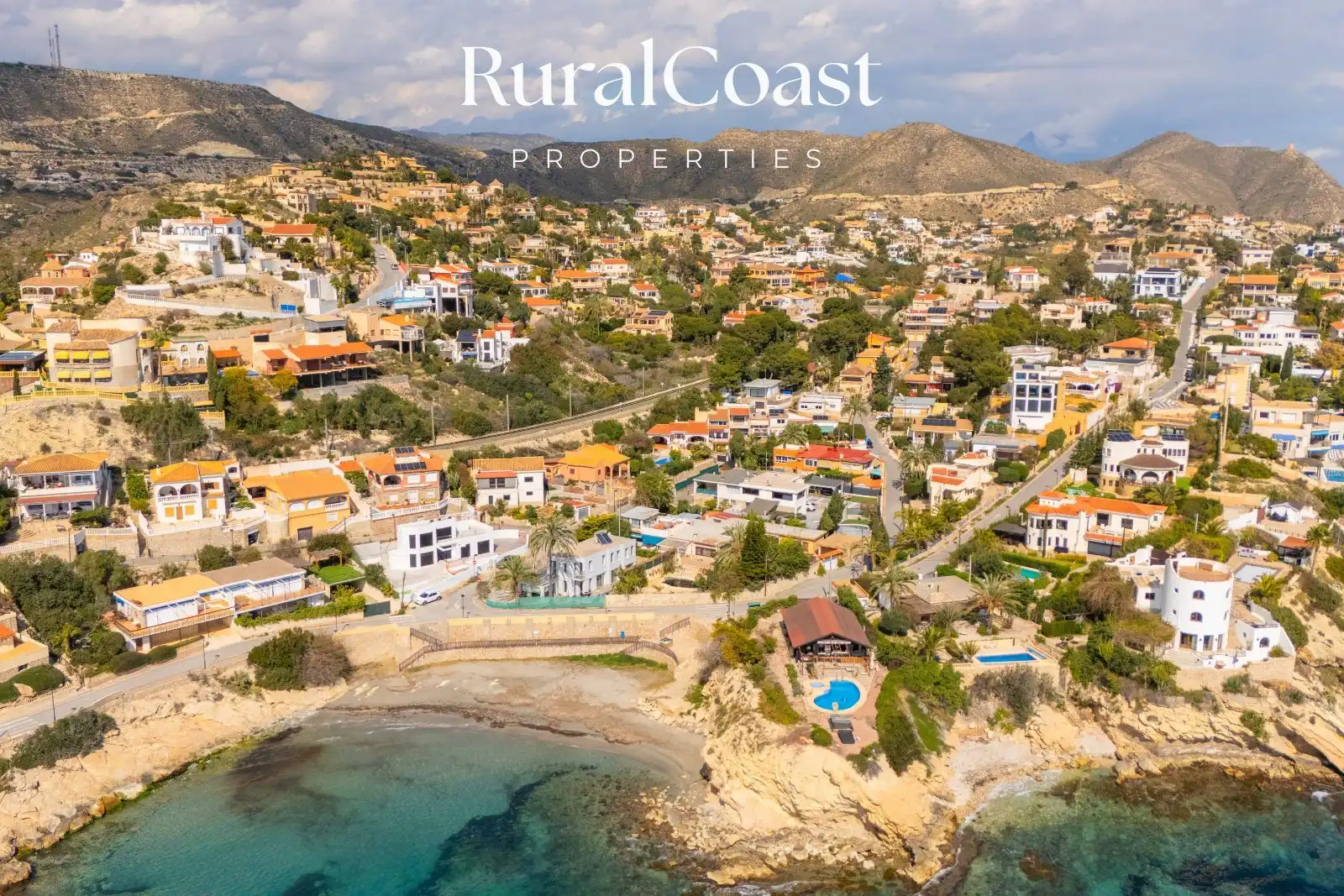 Exterior view of Detached homes for sale in El Campello  with Air Conditioner, Heating and Terrace