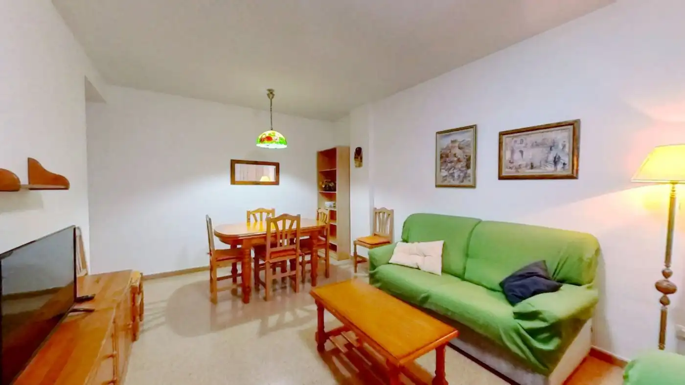 Living room of Flat for rent in San Vicente del Raspeig / Sant Vicent del Raspeig  with Furnished and Balcony