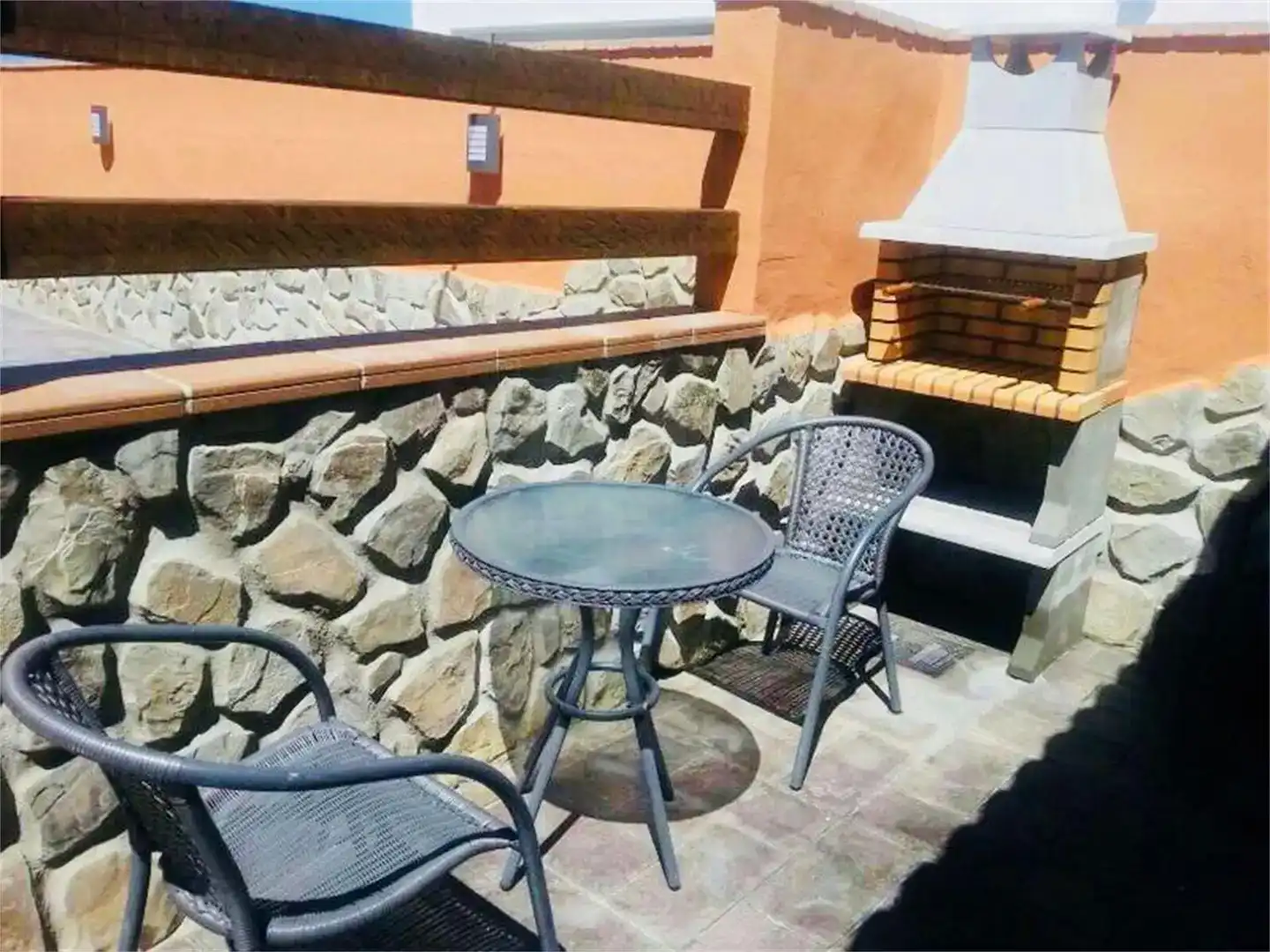 Terrace of Flat for rent in Vejer de la Frontera  with Air Conditioner and Furnished