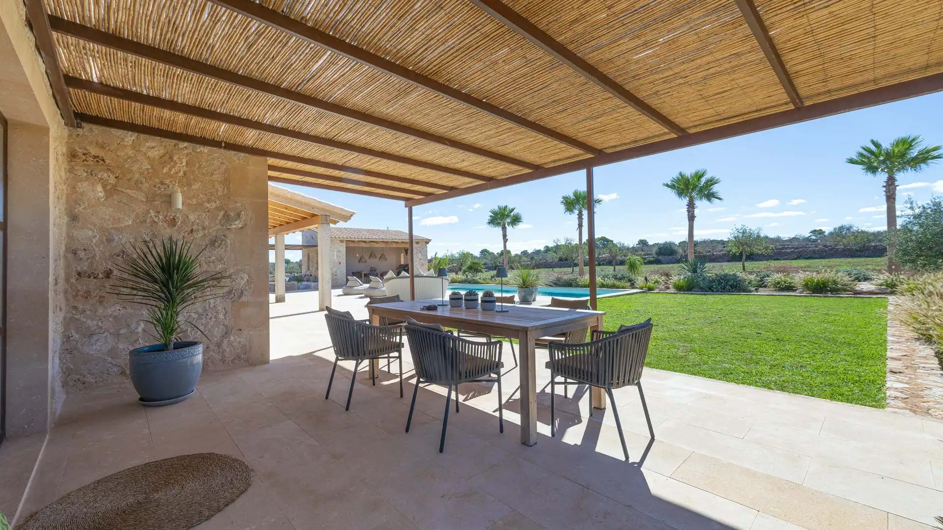 Terrace of Country homes for sale in Ses Salines  with Air Conditioner, Heating and Terrace