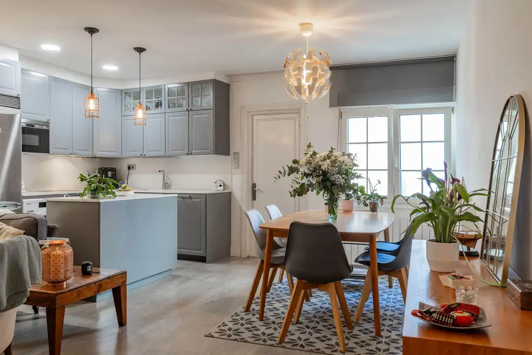 Comedor de Piso en venta en Donostia - San Sebastián  con Calefacción y Trastero