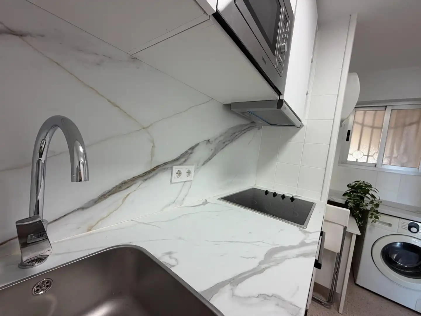 Kitchen of Apartments for rent in Santa Pola  with Air Conditioner, Heating and Terrace