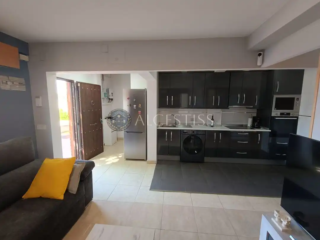 Cuina de Casa o xalet en venda en El Viso de San Juan amb Aire condicionat, Calefacció i Jardí privat