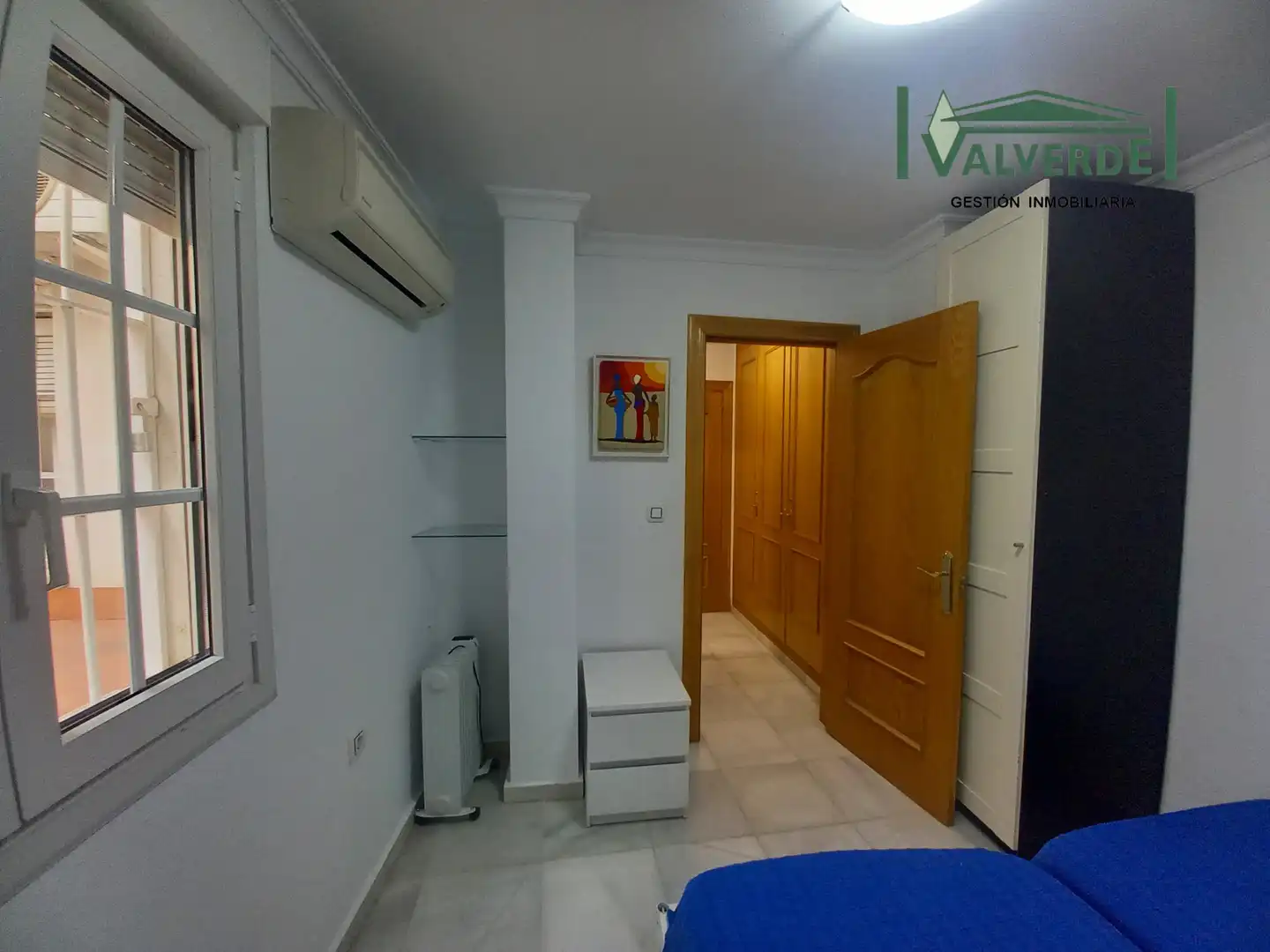 Schlafzimmer von Wohnung zur Miete in Granada mit Klimaanlage, Heizung und Möbliert