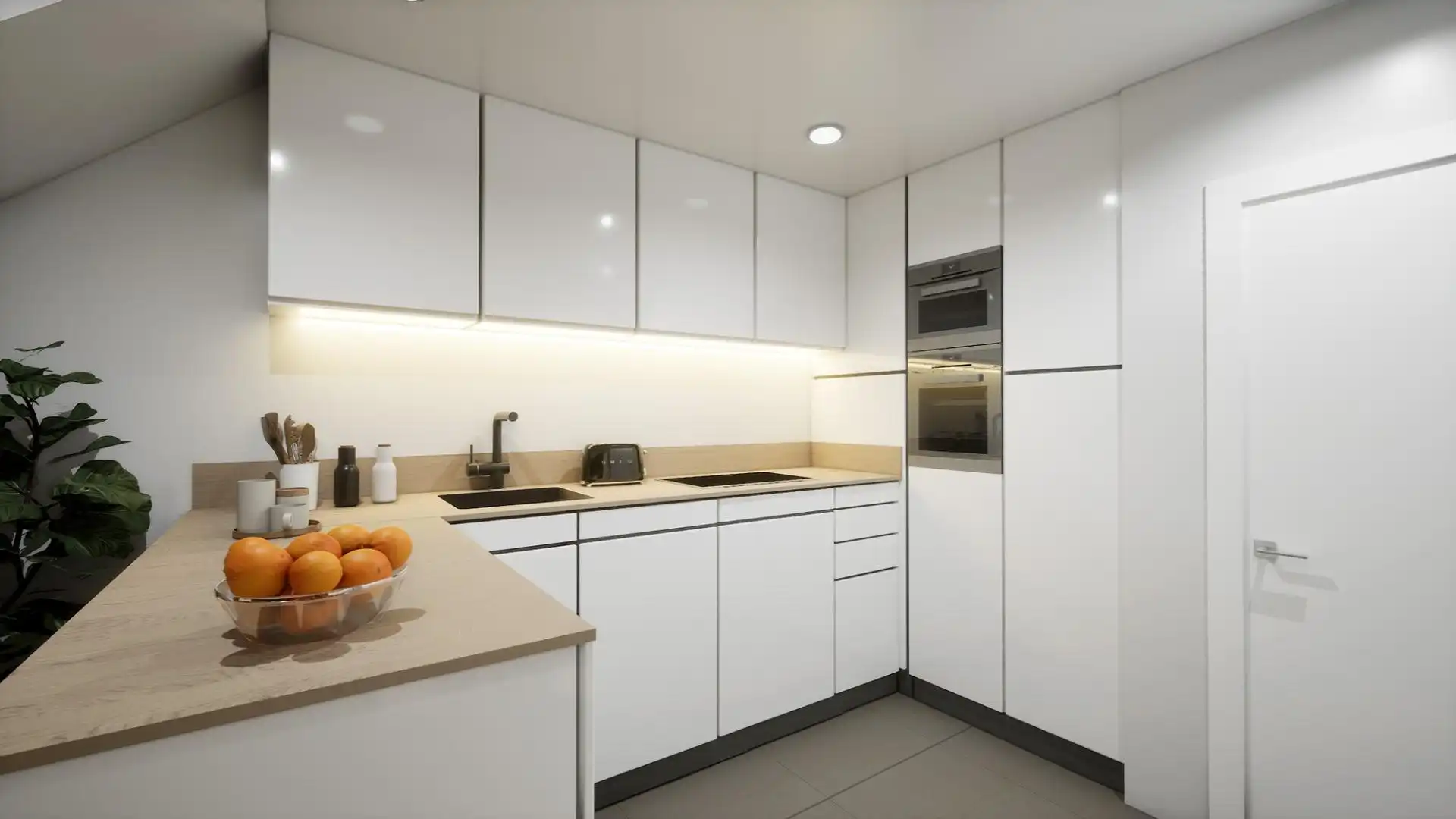 Cocina de Casa o chalet en venta en Vacarisses con Aire acondicionado, Jardín privado y Terraza
