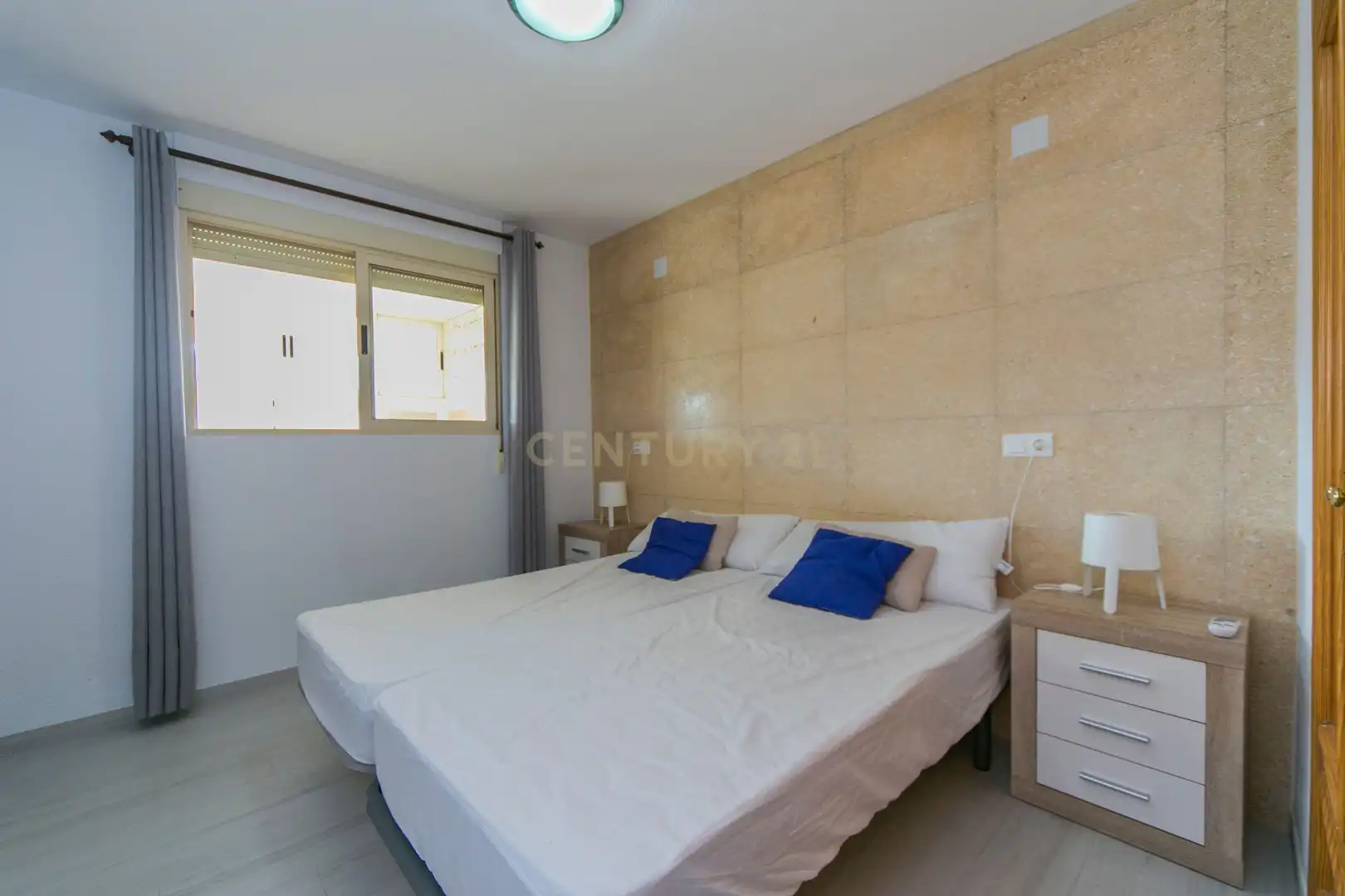 Bedroom of Apartments for rent in Calpe / Calp  with Air Conditioner, Oven and Washing machine