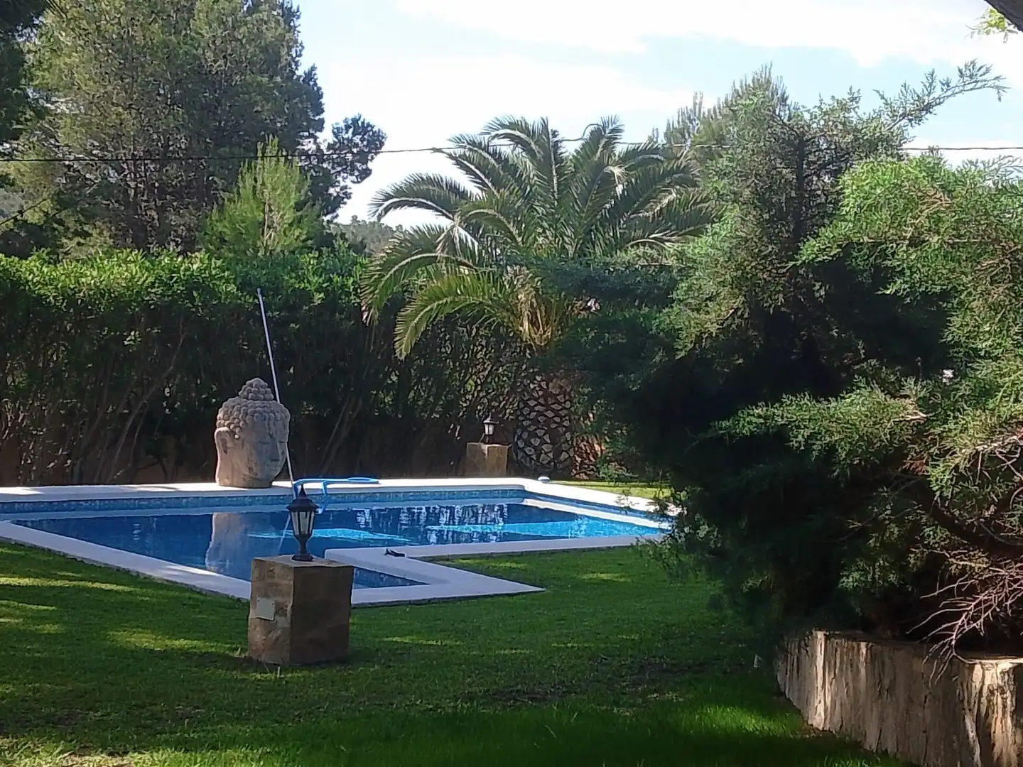 Piscina de Casa o xalet en venda en Tibi amb Aire condicionat, Jardí privat i Parquet