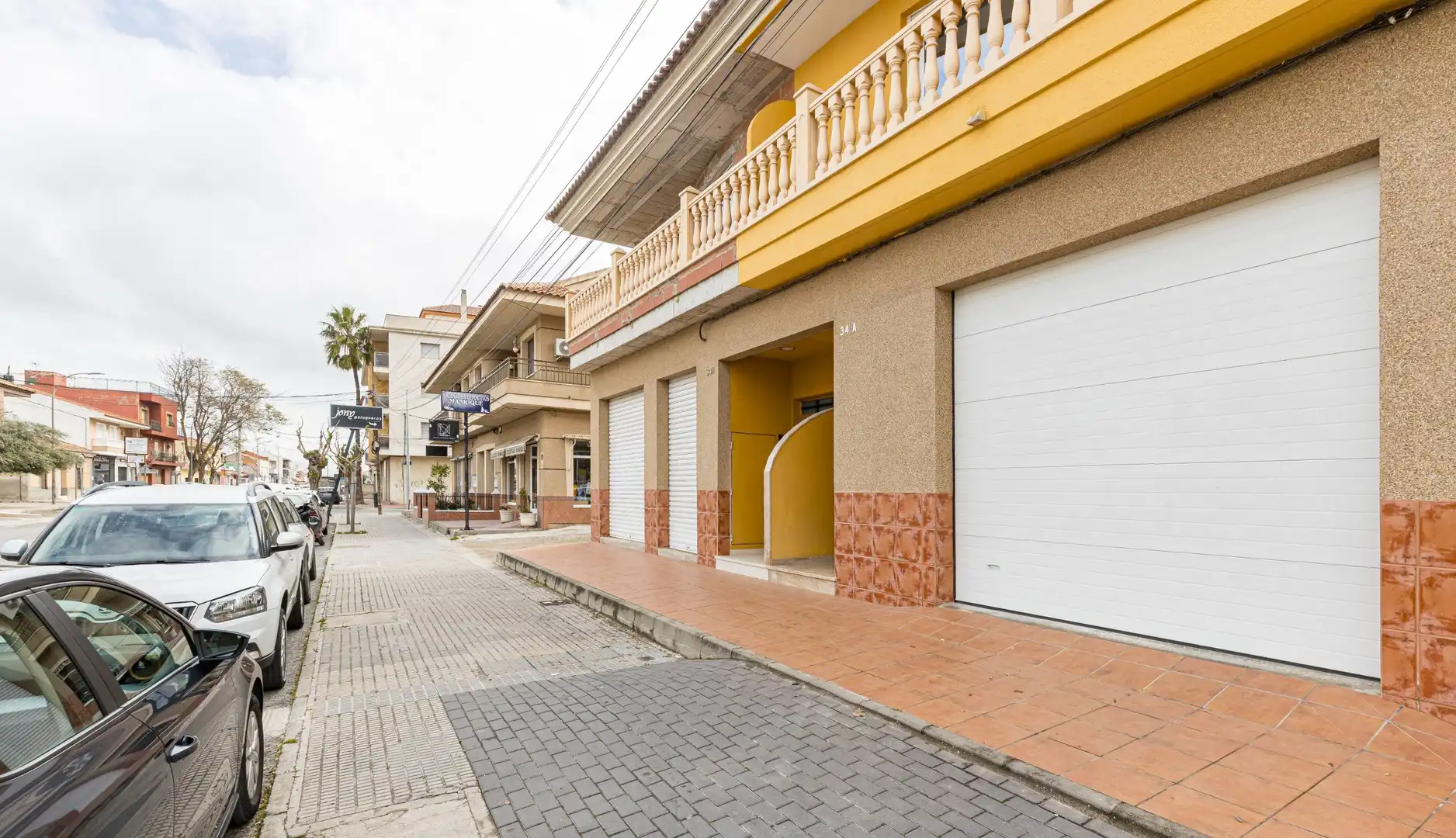 Vista exterior de Casa adosada en venta en Murcia con Aire acondicionado, Terraza y Trastero