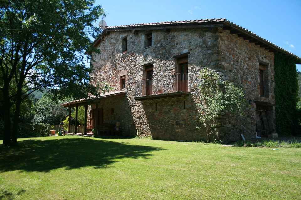 Exterior view of Country house for sale in Sant Ferriol  with Heating, Private garden and Terrace