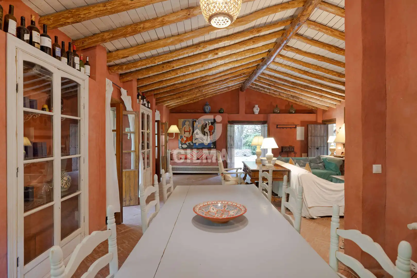 Comedor de Casa o chalet en venta en Grazalema con Calefacción, Jardín privado y Piscina