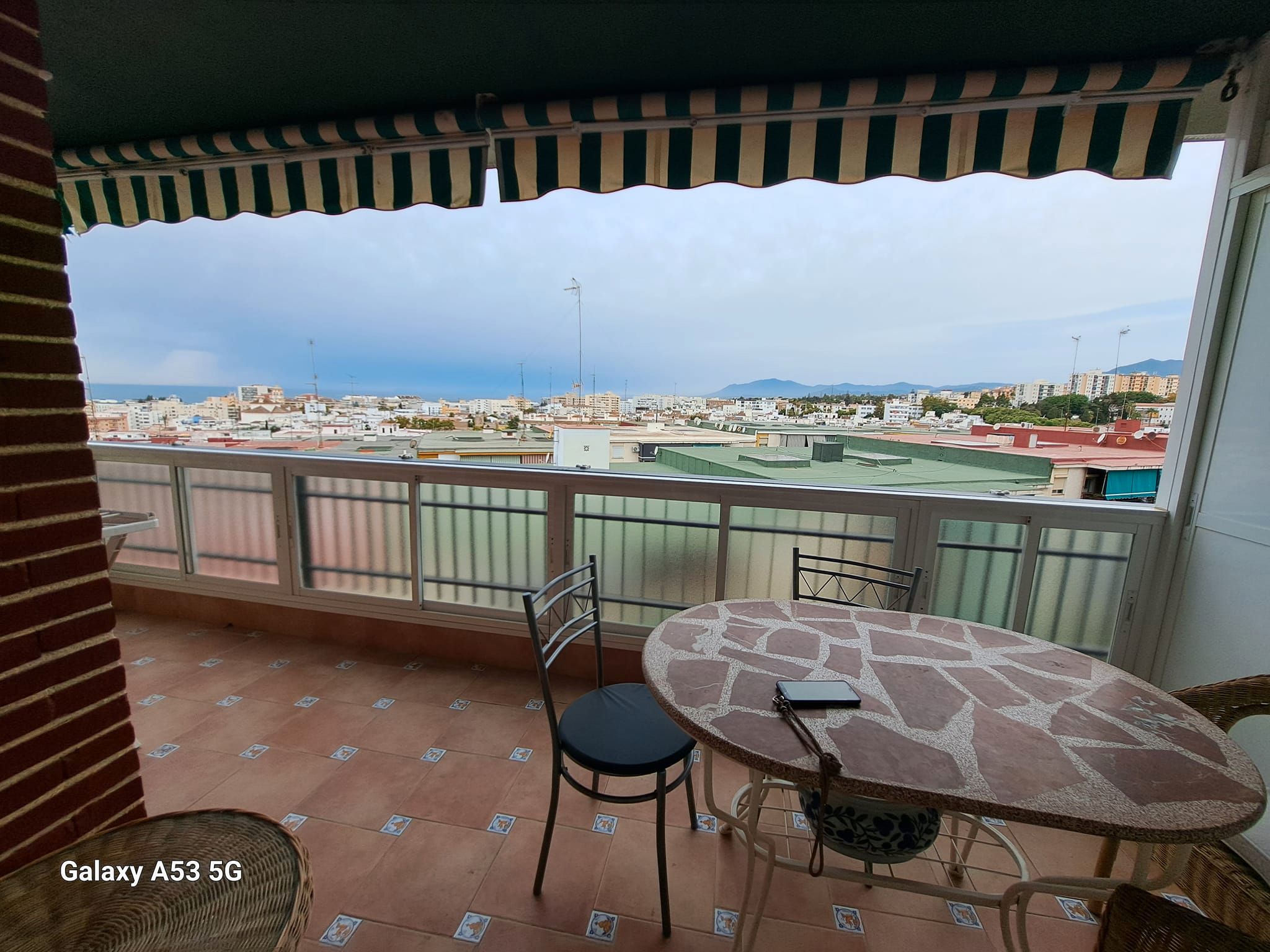 Terrace of Flat to rent in Marbella  with Heating, Terrace and Furnished
