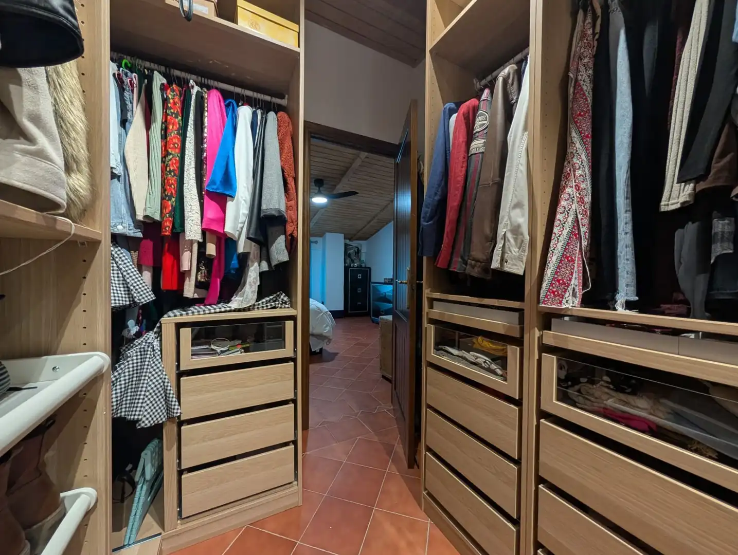 Bedroom of Houses for sale in Aljaraque  with Air Conditioner and Swimming Pool